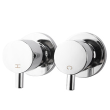 Suri Short Twin Shower Tap Set